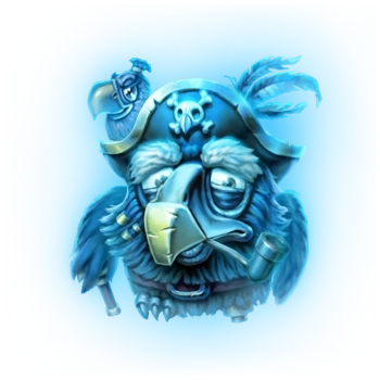 Pirots 5 Captain Blackfeather villain symbol